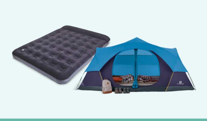 Outbound Queen Airbed  Outbound 2-Room Tent