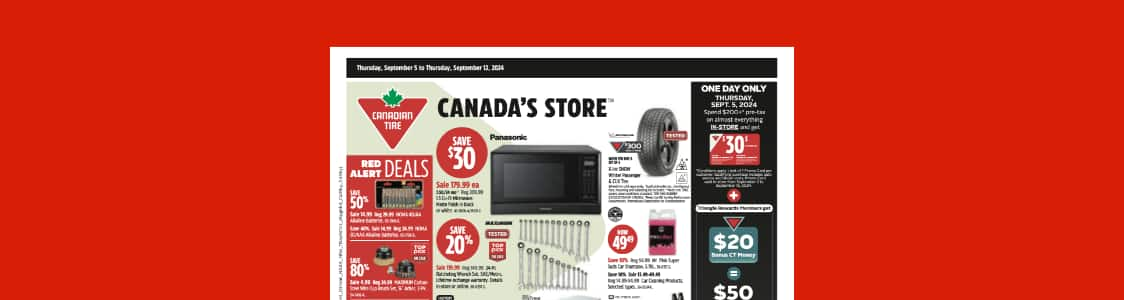 Canadian Tire flyer