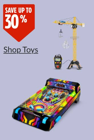 Dickie Toys Motorized Mega Crane Playset  Electronic Arcade Pinball Game