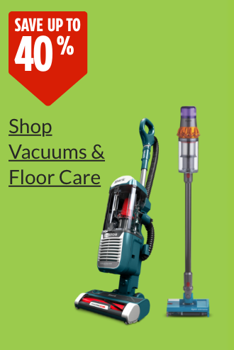 Shop vacuums & floor care deals.