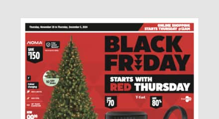 BLACK FRIDAY STARTS WITH RED THURSDAY 