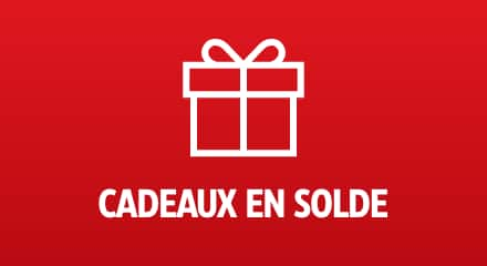 Magasinez les cadeaux en solde.