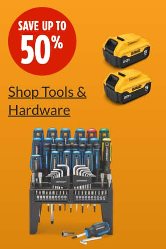 Save up to 50%  DEWALT 20V MAX 5AH Battery, 2-pk  Mastercraft Screwdriver Set, 69-pc