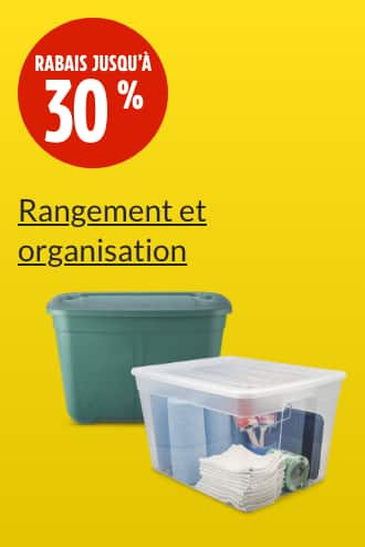 Bac de rangement empilable Type A Restore, 68 L  Bac de rangement avec roues Type A, transparent, 80 L