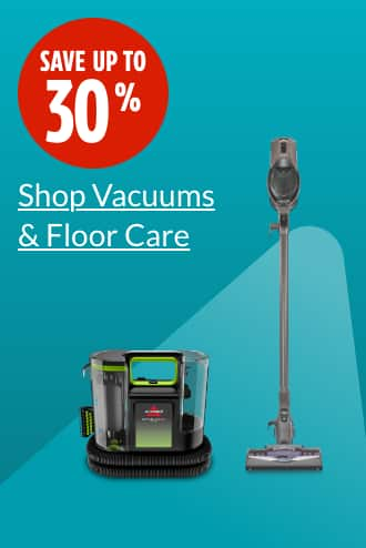 Save up to 30%  Shark Rocket Corded Stick Vacuum  BISSELL Little Green Max Pet Carpet Cleaner