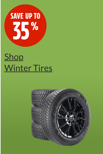 Save up to 35%  MotoMaster Winter Edge II Tire  Continental UltimateContact Winter Tire