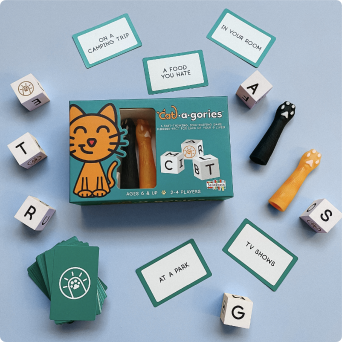 A Cat-a-gories game. 