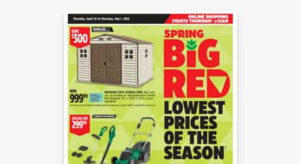 Shop Spring Big Red now.