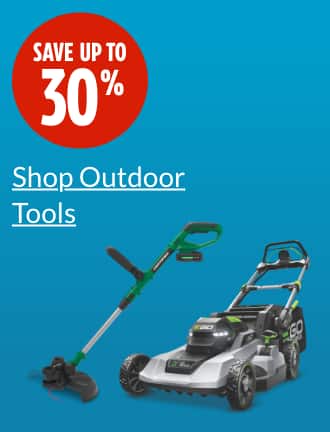 Save up to 30%.  EGO POWER+ 56V Self-Propelled Lawn Mower, 21-in  Certified 20V Grass Trimmer, 12-in