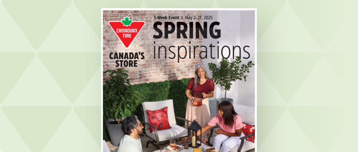 Front cover of the 2025 Spring Inspirations Guide.