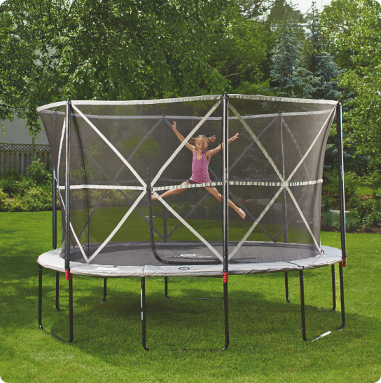Un trampoline JumpTek.