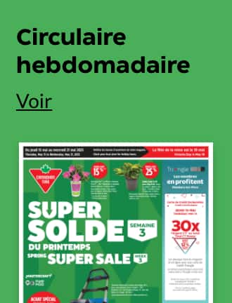 Consultez la circulaire hebdomadaire.
