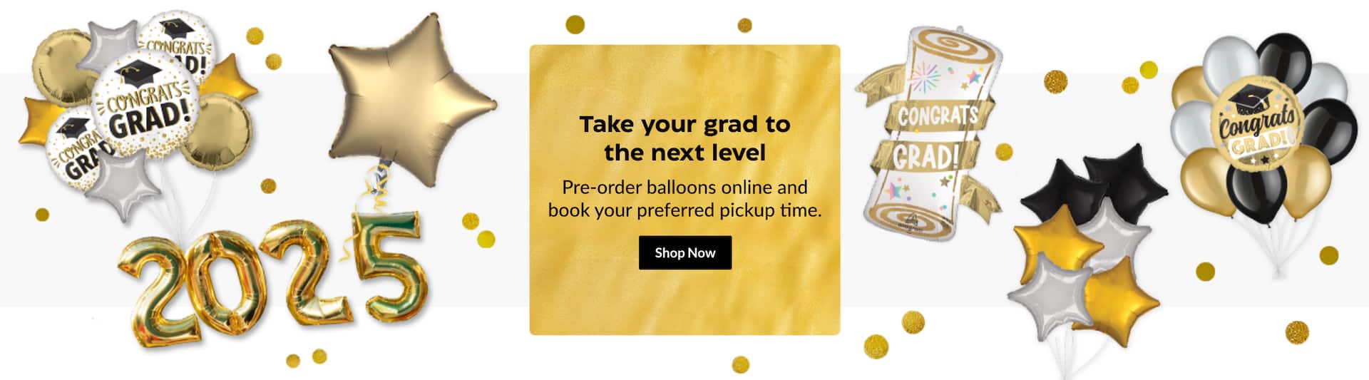Shop grad balloons now.