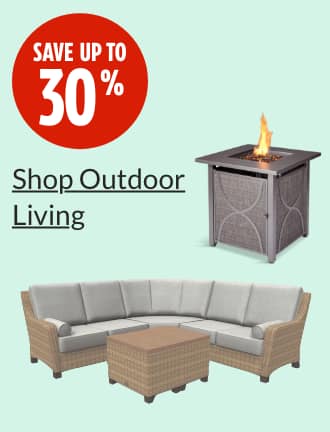 Save up to 30%.  CANVAS Moraine Wicker Sectional Set, 5-pc  For Living Bluebay Fire Pit Table