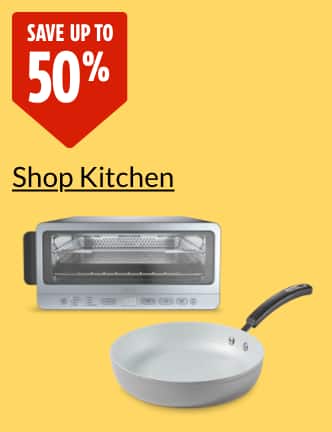 Save up to 50%  Ninja Flip Toaster Oven & Air Fryer  Heritage The Rock Frypan, 9.5-in