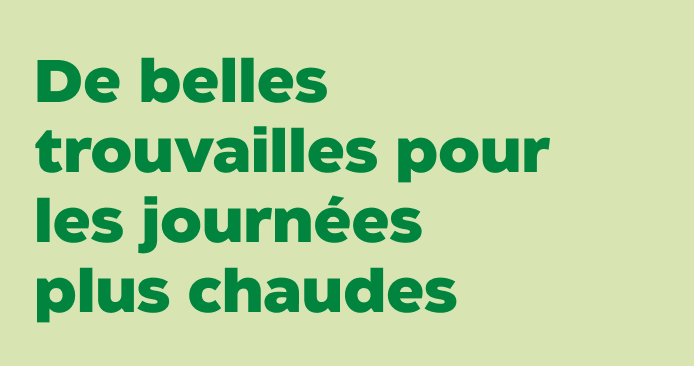 Place aux beaux jours du printemps