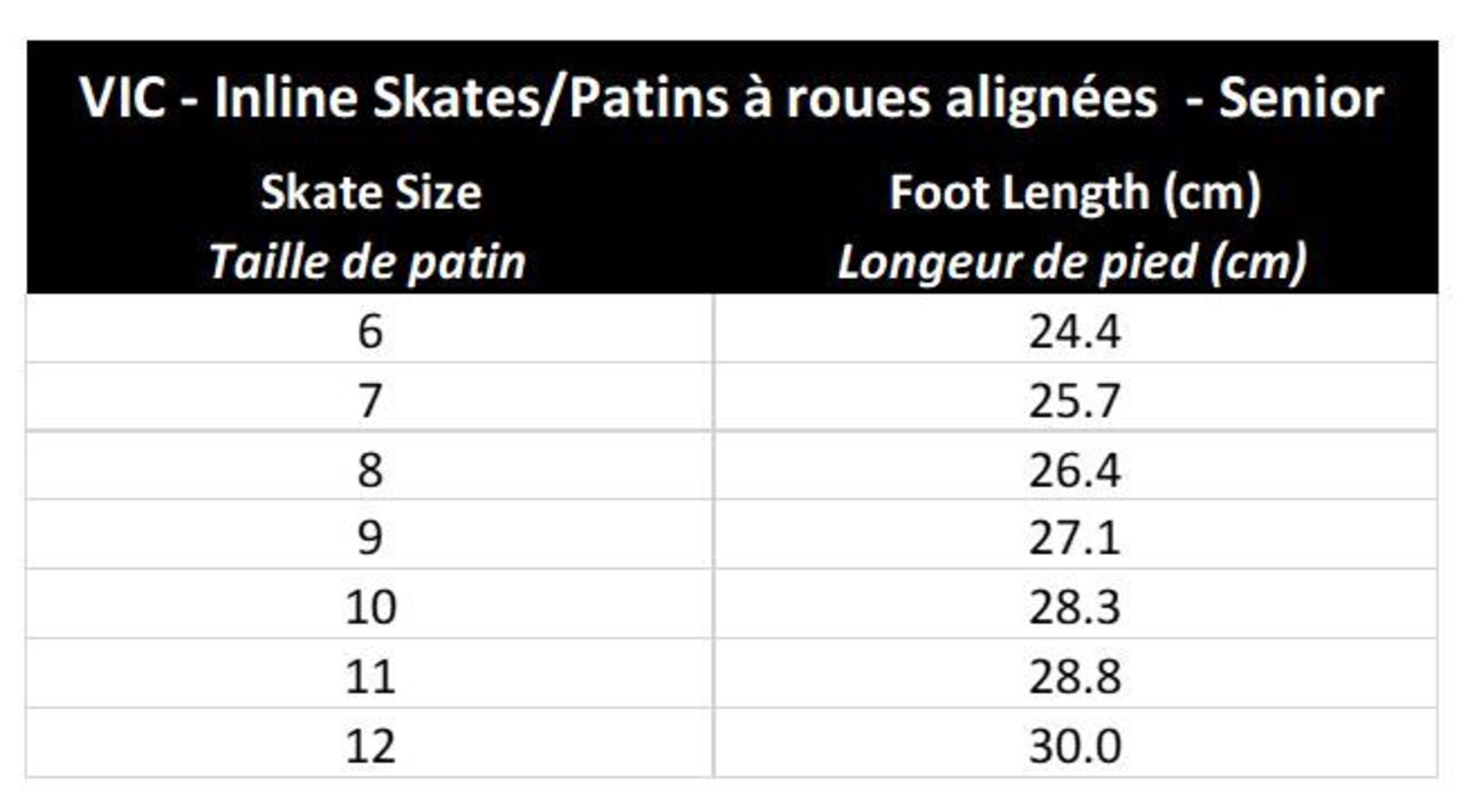 VIC Roller Hockey Inline Skates, Senior, Assorted Sizes Canadian Tire