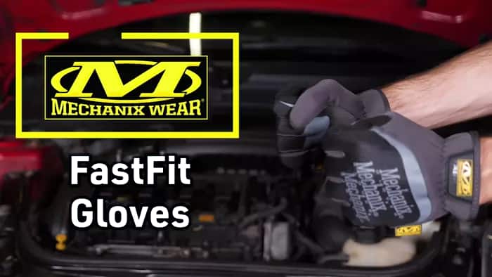 Mechanix Wear: FastFit Work Glove with Elastic Cuff for Secure Fit,  Performance Gloves for Multi-Purpose Use, Touchscreen Capable Safety Gloves  for