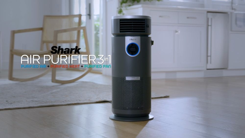 Shark Air NANOSEAL HEPA Clean Sense IQ Purifier Heater & Fan Canadian