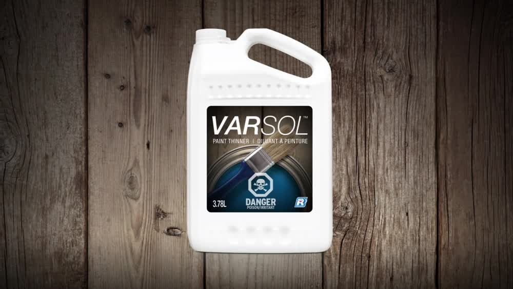 Varsol Paint Thinner For OilBased Paint, Degreaser & Cleaner, 3.78L