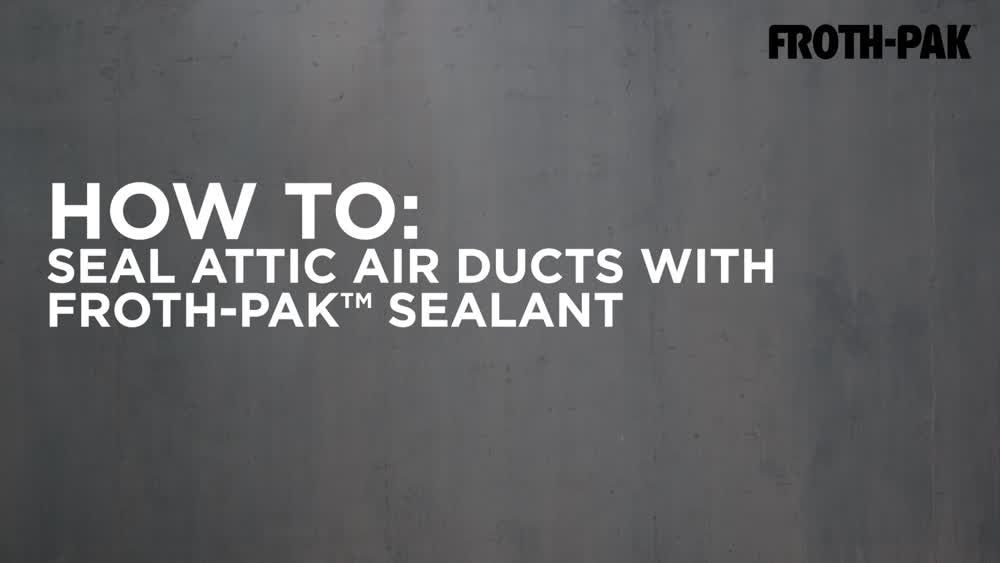 Froth Pak Professional Polyurethane Sealant Insulating Spray Foam Kit