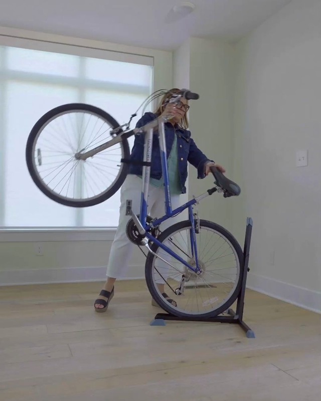 Bike Nook Portable Freestanding Vertical Bike Rack / Bike Stand