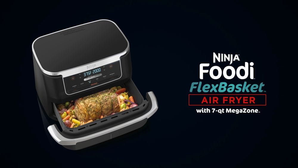 Ninja Foodi FlexBasket Air Fryer With 7 Qt MegaZone Air Fry Basket   Ninja 7qt Megazone Dual Zone Air Fryer 54ccc5b1 6a89 4a88 8702 947870f9e704 