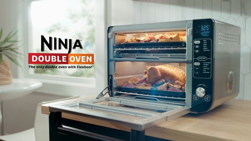 Ninja® Double Door 12in1 Countertop Electric Convection Oven & Air