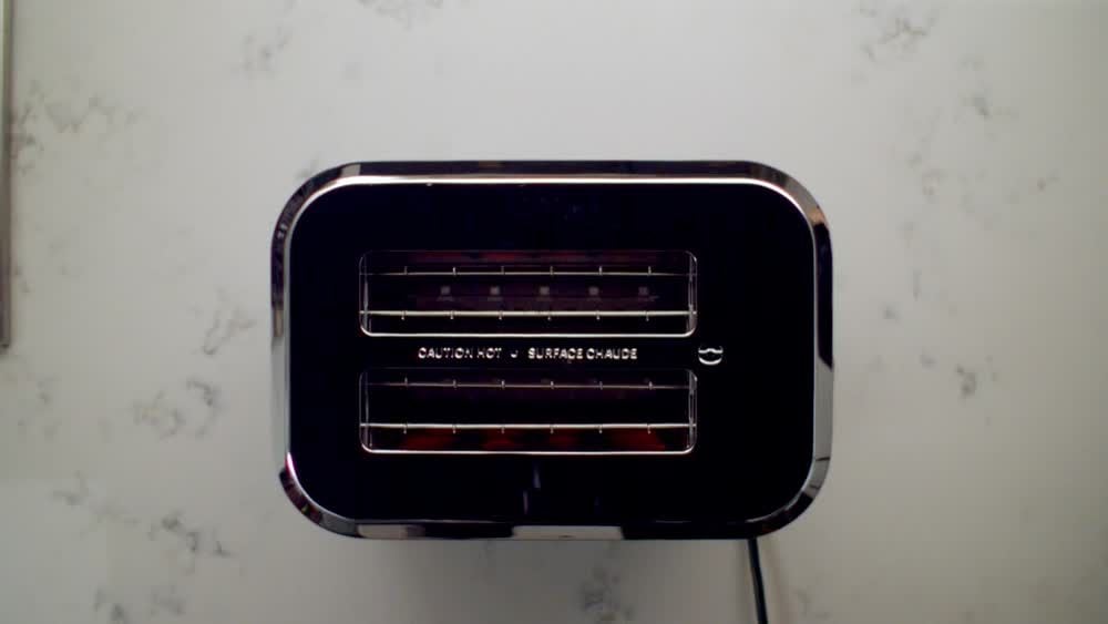 PADERNO Wide Slots Toaster w/ 9 Heating Settings, Black, 4Slices Canadian Tire