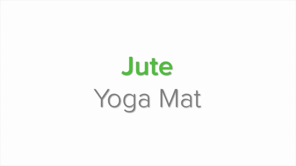 Jute Yoga Kit Bag, Sustainable Yoga Mat Bag