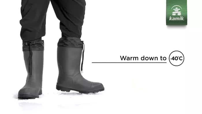 Kamik Men's Ramrod Canadian-made Waterproof Winter Boots with