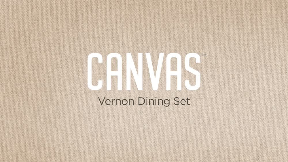 CANVAS Vernon AllWeather Wicker Casual Outdoor/ Patio Dining Set, 7pc